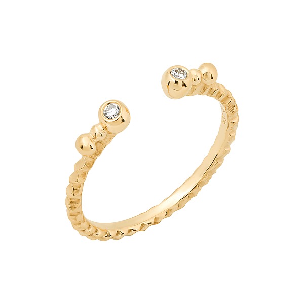 Dragon Scale Stacking Band by Svetlana Lazar (Gold & Stone Ring) | Artful Home Dragon Scale Stacking Band by Svetlana Lazar (Gold & Stone Ring) | Artful Home