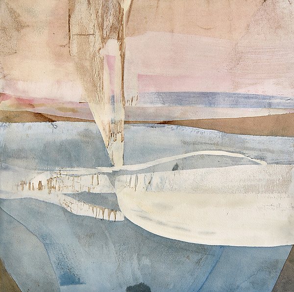 Glacial Erractic by Emily Donovan (Mixed Media Painting) | Artful Home Glacial Erractic by Emily Donovan (Mixed Media Painting) | Artful Home