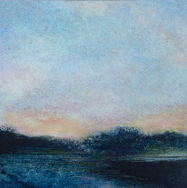 Lake Sunset by Jeanne LaCasse (Oil Painting) | Artful Home Lake Sunset by Jeanne LaCasse (Oil Painting) | Artful Home