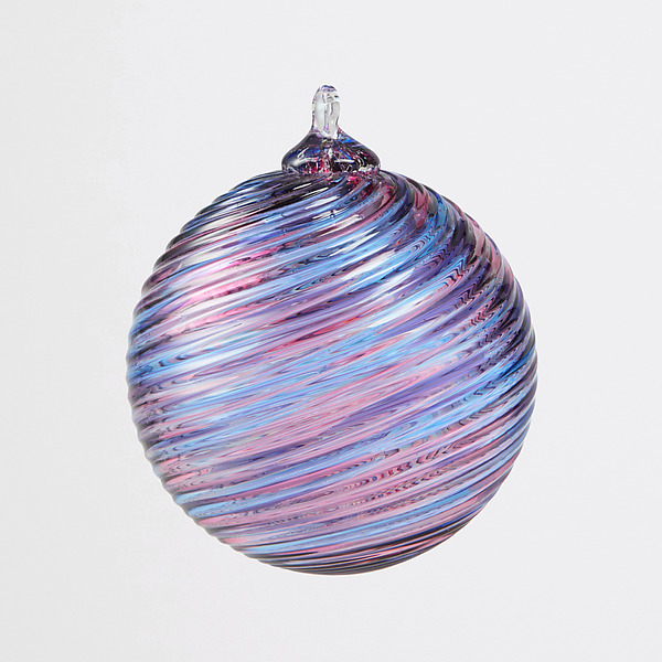 Jewel-Tone Optic Twist by Manzanita Glassworks (Art Glass Ornament) | Artful Home Jewel-Tone Optic Twist by Manzanita Glassworks (Art Glass Ornament) | Artful Home