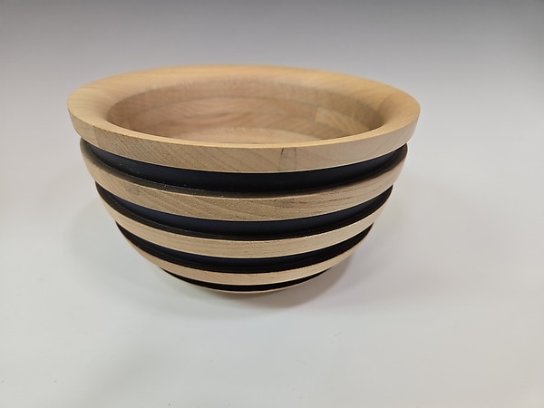 Black and Blue Iridescent Bowl by Jack Dohallow (Wood Bowl) | Artful Home Black and Blue Iridescent Bowl by Jack Dohallow (Wood Bowl) | Artful Home