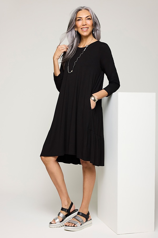 Tiered Back Dress by Noen (Knit Dress) | Artful Home Tiered Back Dress by Noen (Knit Dress) | Artful Home