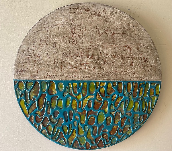 Garden Green by Kathleen Hope (Mixed-Media Painting) | Artful Home Garden Green by Kathleen Hope (Mixed-Media Painting) | Artful Home