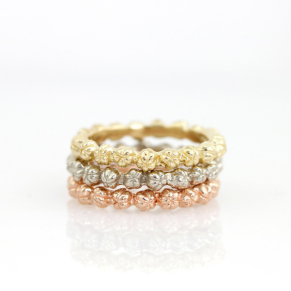 Little Bud Rings by Sarah Hood (Gold Ring) | Artful Home Little Bud Rings by Sarah Hood (Gold Ring) | Artful Home