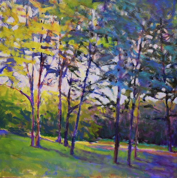 Trees in Half Shade by Ken Elliott (Giclee Print) | Artful Home Trees in Half Shade by Ken Elliott (Giclee Print) | Artful Home