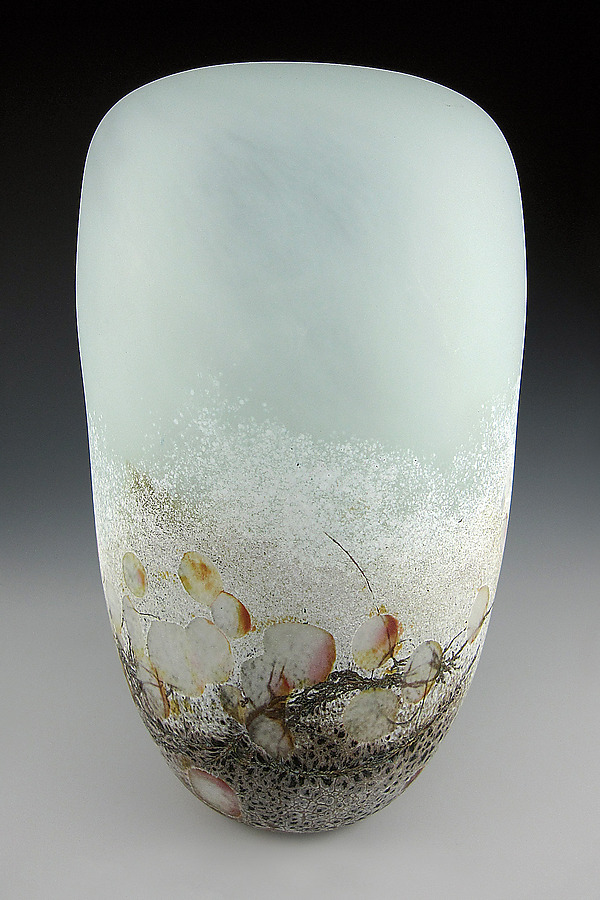 Landscapes: Mist by Daniel Scogna (Art Glass Vessel) | Artful Home Landscapes: Mist by Daniel Scogna (Art Glass Vessel) | Artful Home