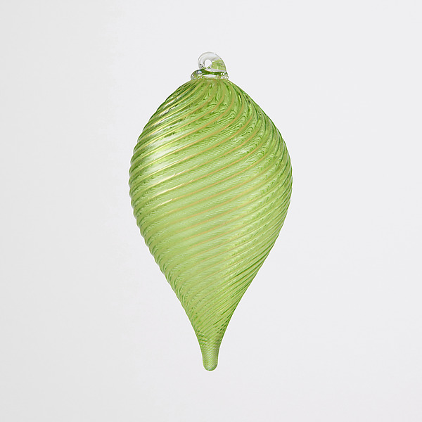 Golden Loops of Luxury by Drew and Jeannine Hine (Art Glass Ornament) | Artful Home Golden Loops of Luxury by Drew and Jeannine Hine (Art Glass Ornament) | Artful Home