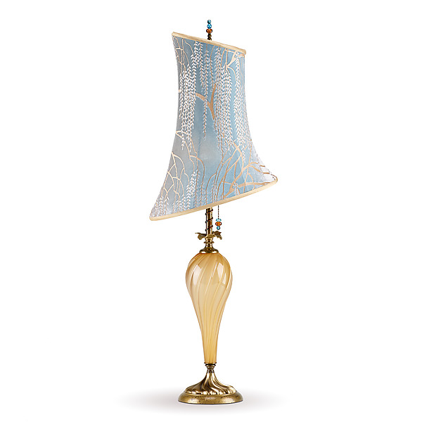 Anika by Susan Kinzig and Caryn Kinzig (Mixed-Media Table Lamp) | Artful Home Anika by Susan Kinzig and Caryn Kinzig (Mixed-Media Table Lamp) | Artful Home