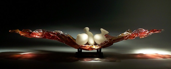 Return Journey by Caleb Nichols (Art Glass Sculpture) | Artful Home Return Journey by Caleb Nichols (Art Glass Sculpture) | Artful Home