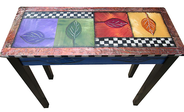 Entry Table by Wendy Grossman (Wood Console Table) | Artful Home Entry Table by Wendy Grossman (Wood Console Table) | Artful Home