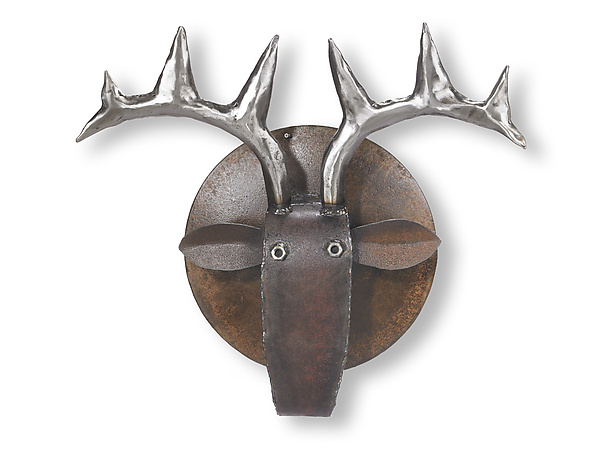 Dale the Deer by Ben Gatski and Kate Gatski (Metal Wall Sculpture) | Artful Home Dale the Deer by Ben Gatski and Kate Gatski (Metal Wall Sculpture) | Artful Home