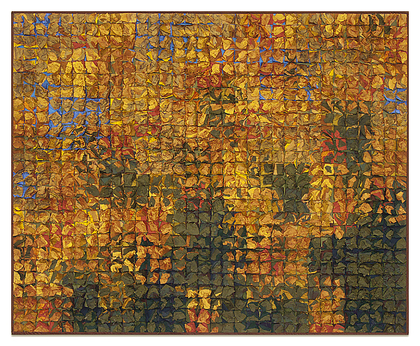 Autumn Gold Canopy by Tim Harding (Fiber Wall Hanging) | Artful Home Autumn Gold Canopy by Tim Harding (Fiber Wall Hanging) | Artful Home