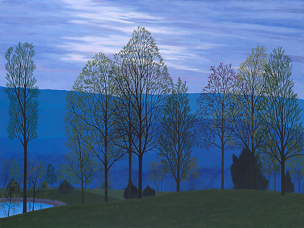 Blue Evening by Jane Troup (Giclee Print) | Artful Home