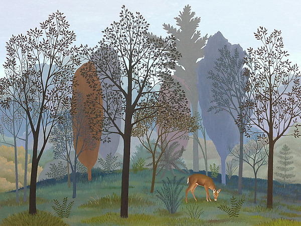 Landscape in Grays by Jane Troup (Giclee Print) | Artful Home