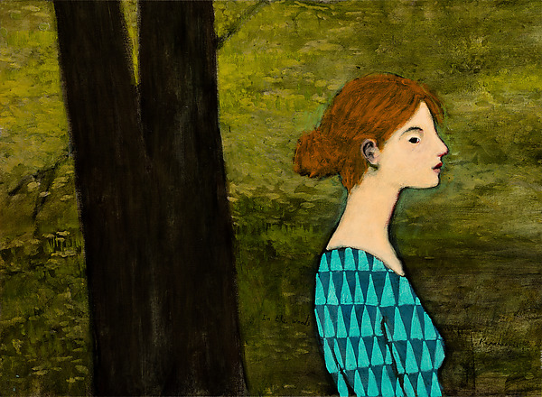 In the Woods by Brian Kershisnik (Giclee Print) | Artful Home