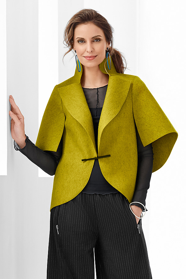 フォーマル・ドレス・スーツ MOUN TEN. washable wool jacket moss 110 Josephine Jacket by Teresa Maria Widuch (Wool Jacket