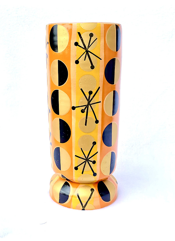 Mod Shapes II by Lenore Lampi (Ceramic Vase) Artful Home