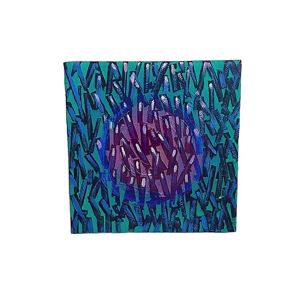 Bubble by Andrea Waxman Mulcahy (Acrylic Painting) | Artful Home
