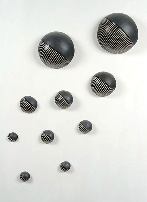 Northwest Wall Ball Set by Larry Halvorsen (Ceramic Wall Art) | Artful Home