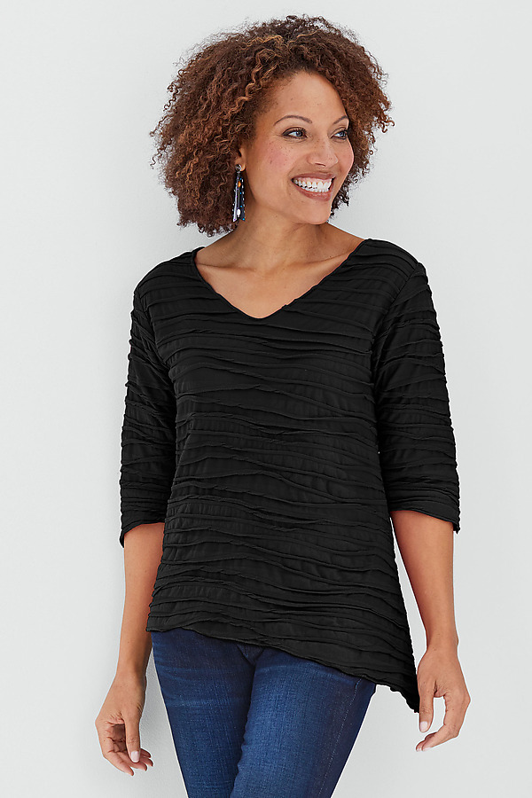 Fiore Angle Top by Carol Turner (Knit Top) | Artful Home