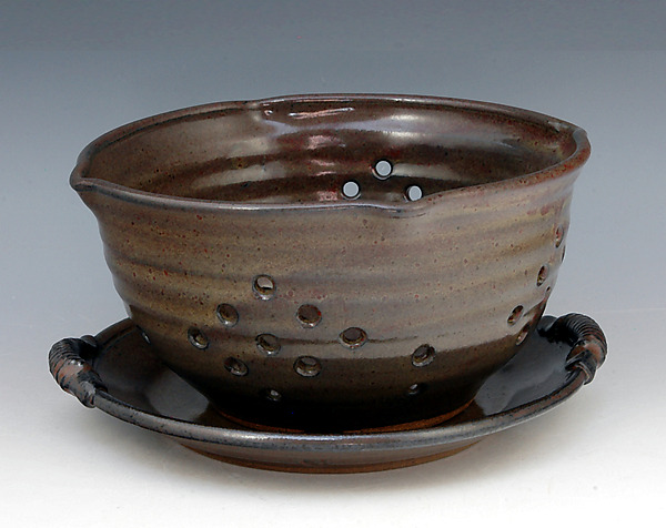 Stoneware Berry Bowl Set by Ron Mello (Ceramic Bowl) | Artful Home