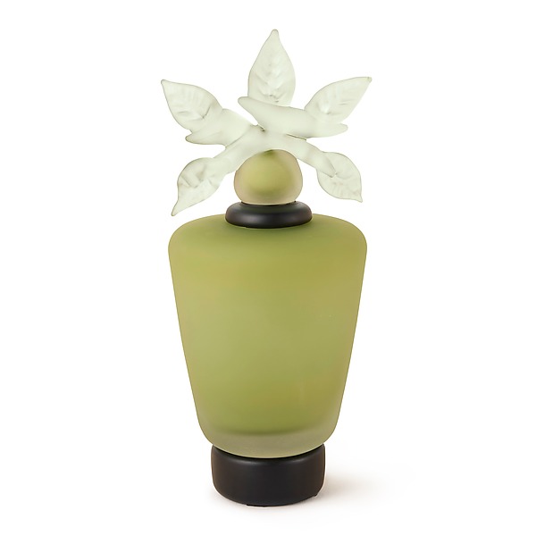 Fern New Life Satin Tapered Cylinder by Eric Bladholm (Art Glass Vessel) | Artful Home