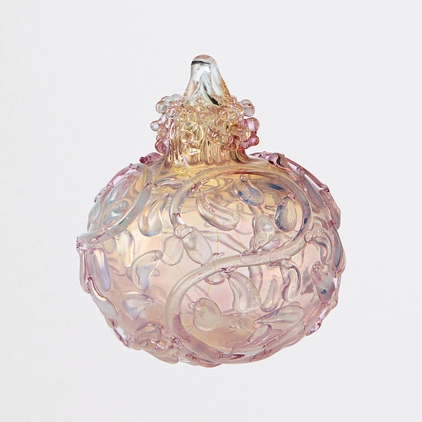 Layered Crystalline Blooms by Lucky Ducks Glass (Art Glass Ornament) | Artful Home
