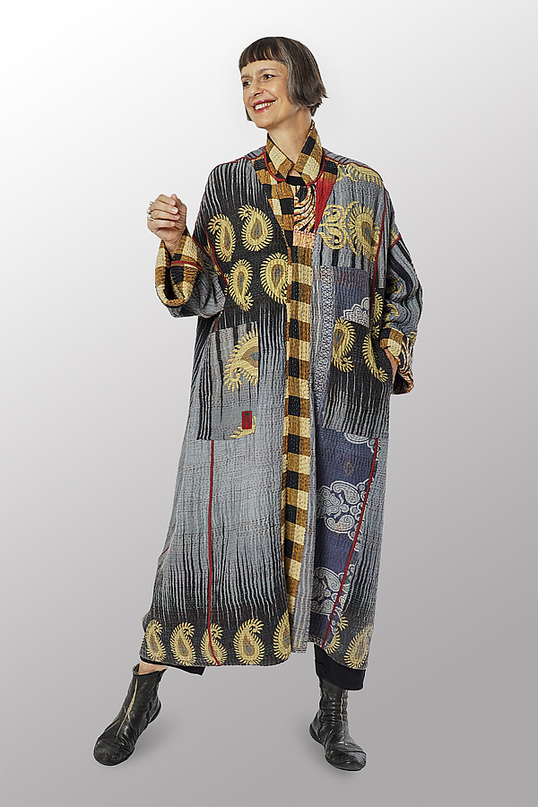 Oversized Coat #1 by Mieko Mintz (Woven Jacket) | Artful Home