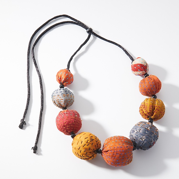 Earth Stone Smutt Cinch Necklace