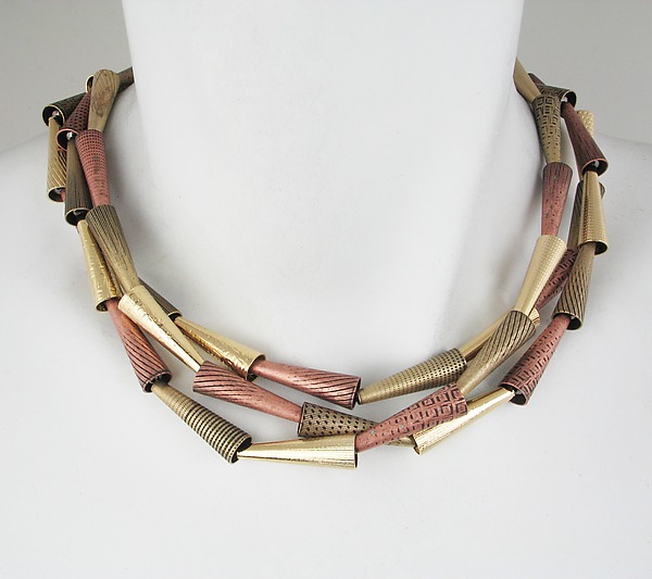 Extended Cone Necklace main image 1