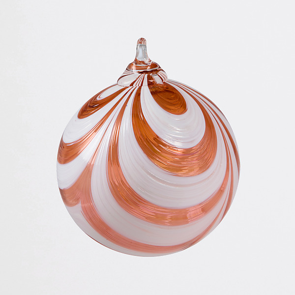 Draped in Apricot by Jacob Pfeifer (Art Glass Ornament) | Artful Home