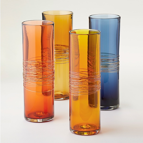 Cylinder Elegance Vases by Jacob Pfeifer (Art Glass Vase) Artful Home