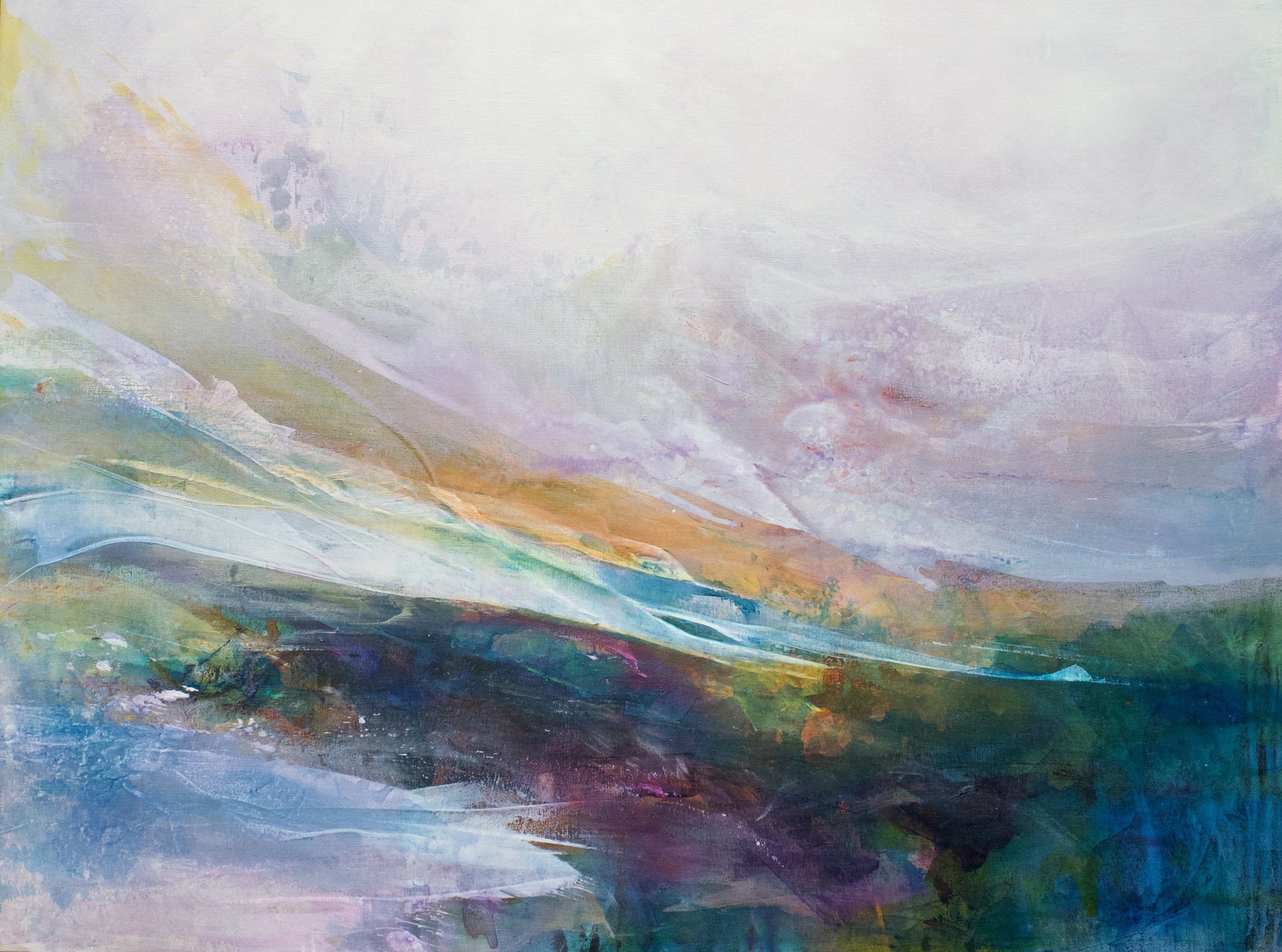 Hidden History by Karen Hale (Acrylic Painting) Artful Home