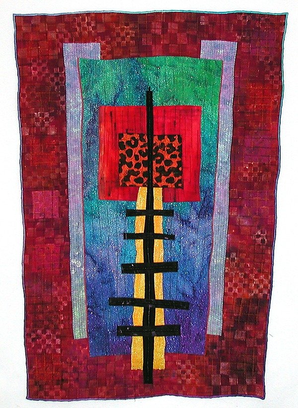 Ladders No.8 by Michele Hardy (Fiber Wall Hanging) | Artful Home