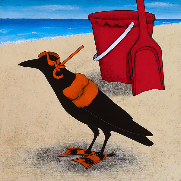 Wild Blue Yonder by Kamilla White (Giclee Print) | Artful Home