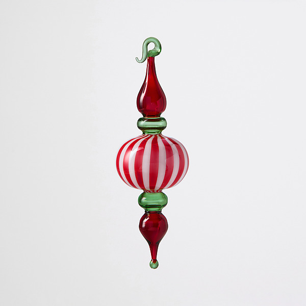 Christmas Times by Teri Sokoloff (Art Glass Ornament) | Artful Home
