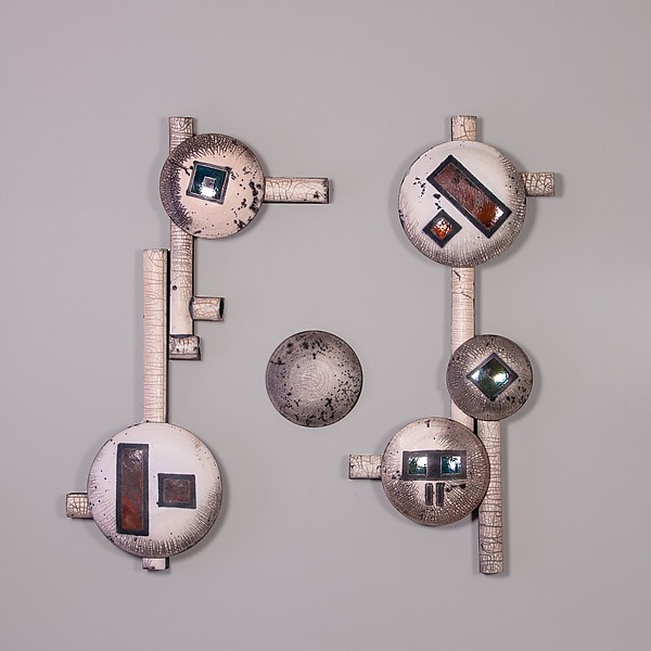 Family by Frank Nemick (Ceramic Wall Sculpture) | Artful Home