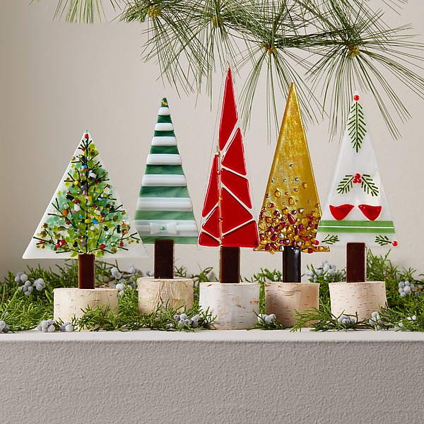Glittering Woodland by Terry Gomien (Art Glass Sculpture) | Artful Home