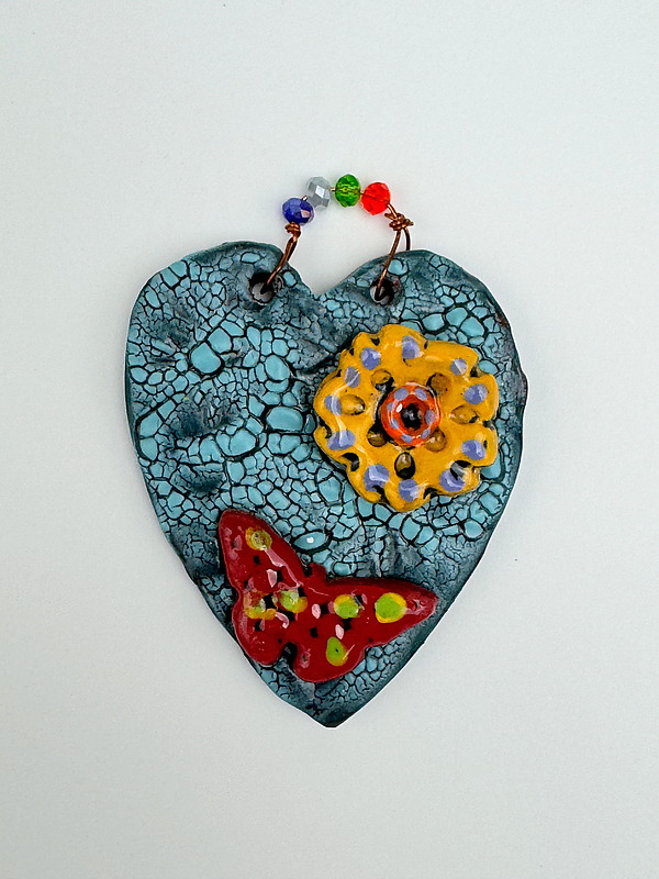 Love in All Its Forms III by Lilia Venier (Ceramic Wall Sculpture) | Artful Home