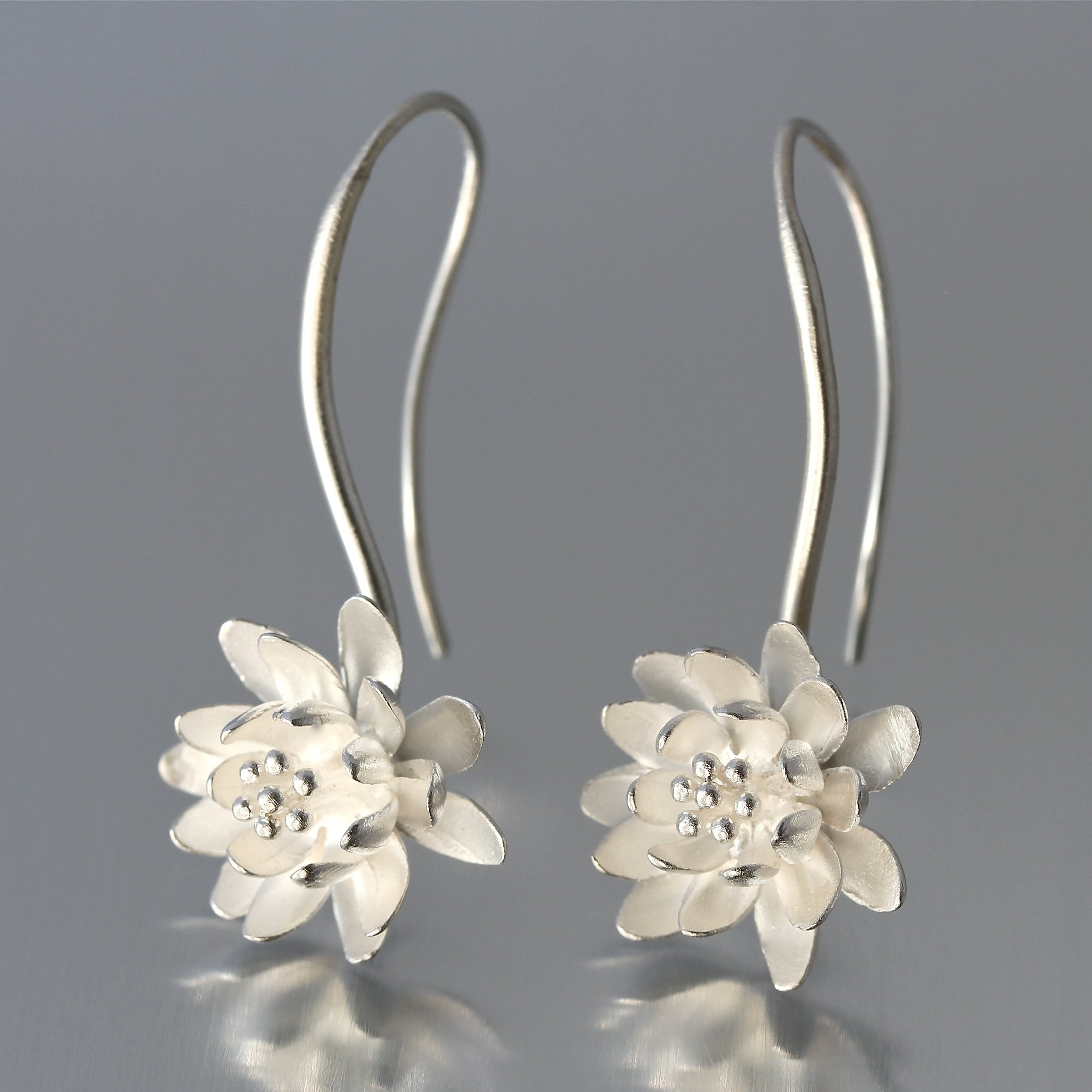 Amazon.com: Teardrop Earrings Textured Teardrop Stainless