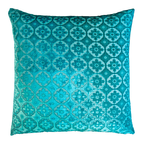 Moroccan Velvet Pillow by Kevin O'Brien (Silk Velvet Pillow) Artful Home