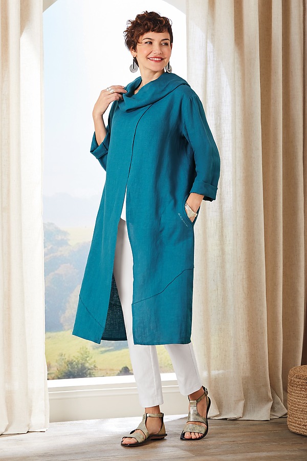 Linen Wander Jacket by LeMair Handcrafts (Linen Jacket