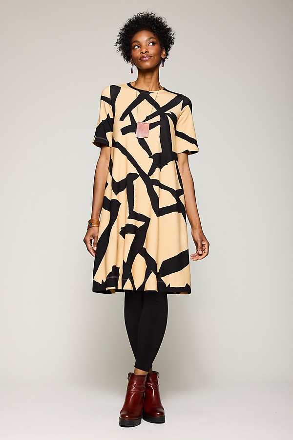Daytrip Dress by Lisa Bayne (Knit Dress) | Artful Home