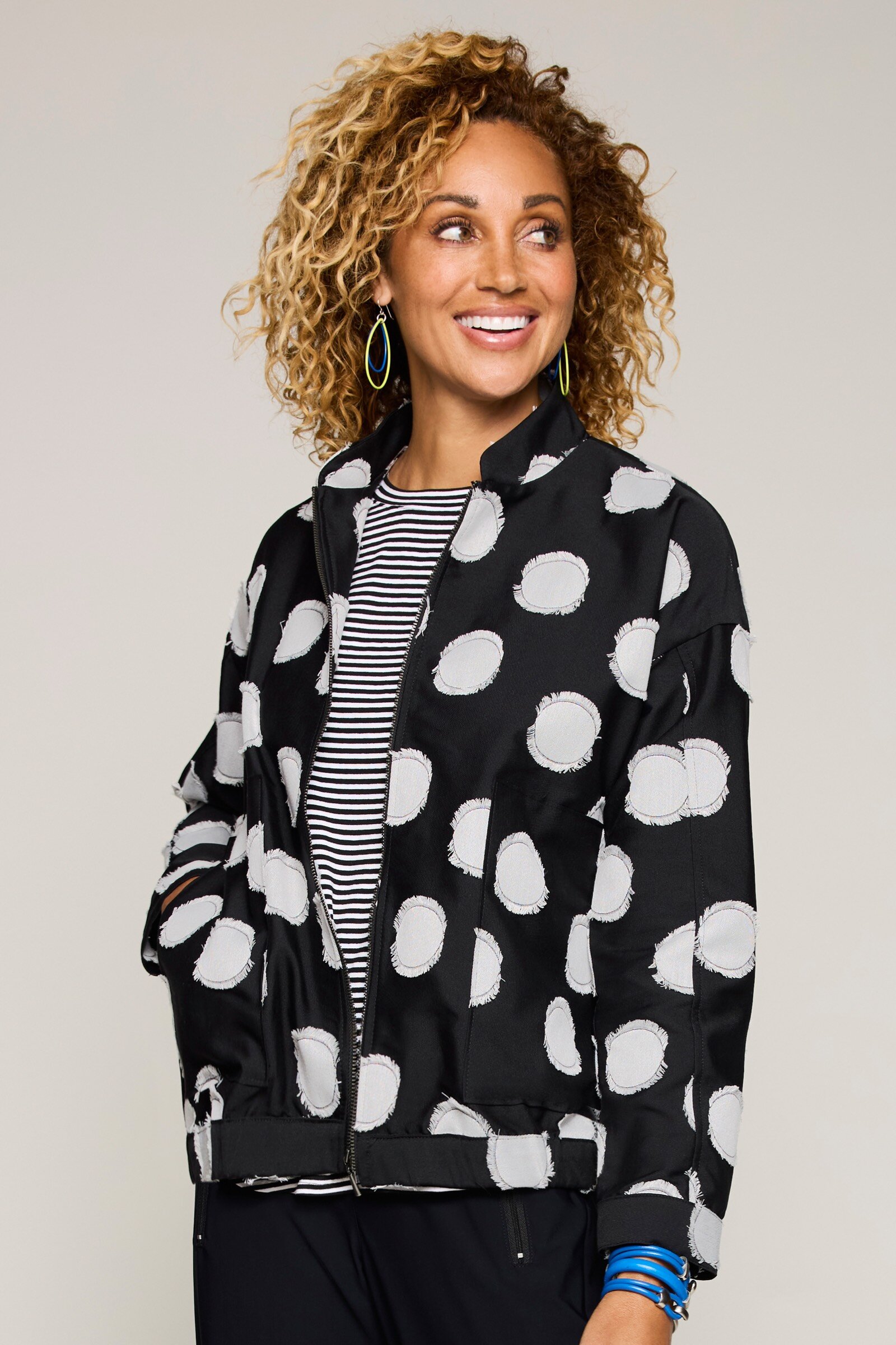 DRESS HIPPY“ATELIER JACKET”HEATHER 4886113b-dfe8-4301-be93-