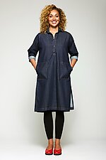 Denim Popover Tunic by Lisa Bayne (Denim Top)