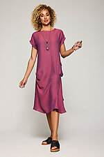 Tonal Pocket Dress by Lisa Bayne (Linen Dress)