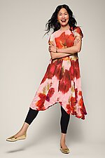 Crinkled Mesh Carri Dress by Lisa Bayne (Mesh Dress)