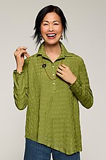 Veronica Shirt by Lisa Bayne (Linen Top)
