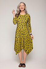 Bamboo Jersey Dot Dress by Lisa Bayne (Knit Dress)