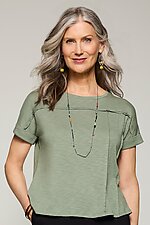 Slub Vale Tee by Lisa Bayne (Knit Tee)